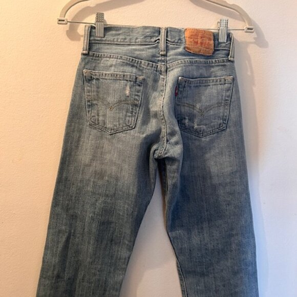 Free People Levi's RIALTO Jean Project The Evie Patchwork Butterfly Jean NEW 26 - Picture 14 of 16